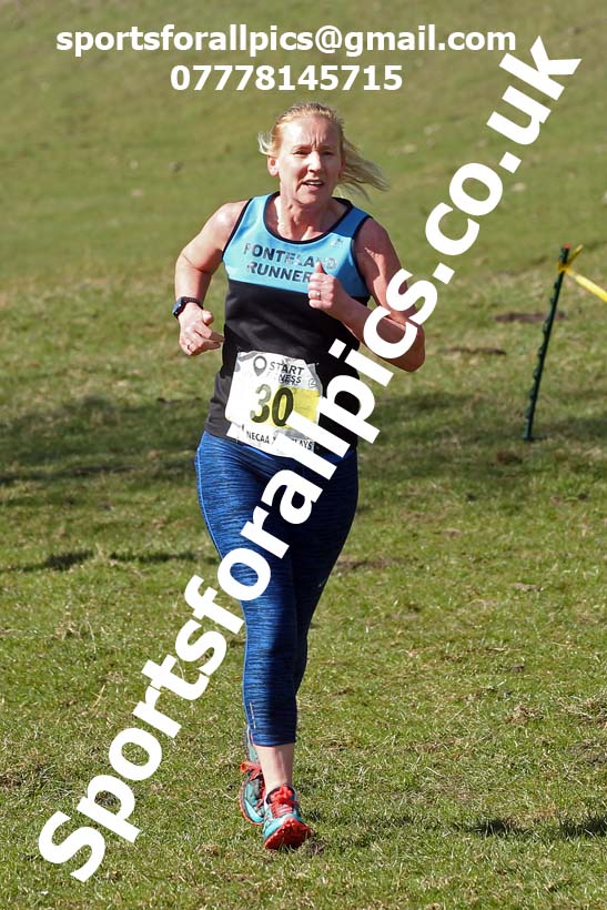 Masters men 2021 NECAA Cross Country Relays, Thornley Farm, Peterlee, Saturday, April 10th. Photo: David T. Hewitson/Sports for All Pics
